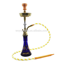 Guangzhou WOYU nargile hubble bubble shisha water pipe gold hookah